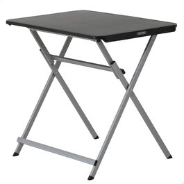 Складний приліжковий столик Lifetime 92210 Schwarz 75x50.5 см, висота 66 см - портативний, з ручкою для транспортування, чорний