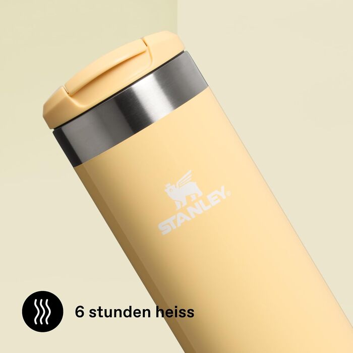 Термокухоль Stanley 1913 Aerolight Transit 0.35L — герметичний стакан для кави To Go, чорний (Butter Gloss)