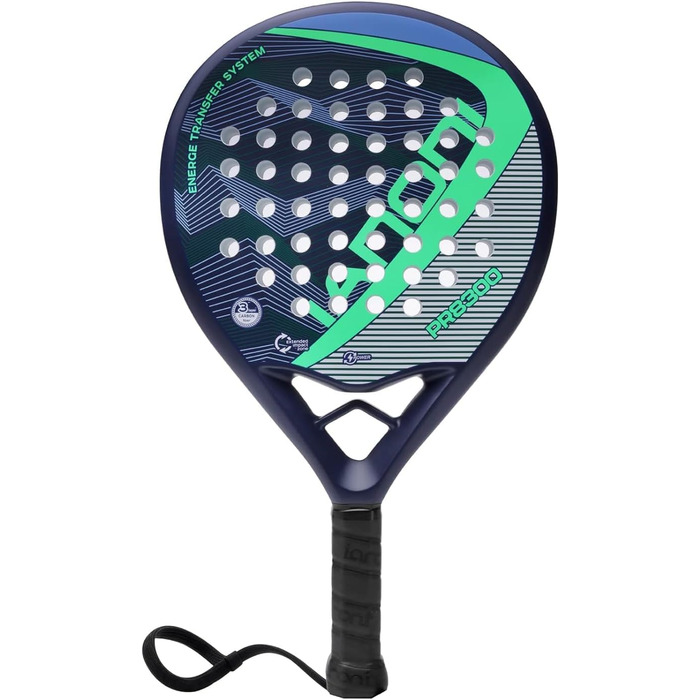 Ракетка для падел IANONI S-PR8300-BLUE-1, карбон, EVA-піна, професійна