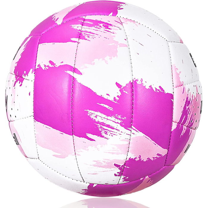 Волейбольний м'яч Wuzfully Kinder Soft Touch для пляжу та залу, розмір 5 (Рожевий)