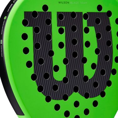 Падельна ракетка Wilson Blade Team v2, скловолокно/EVA, 370 г, зелена