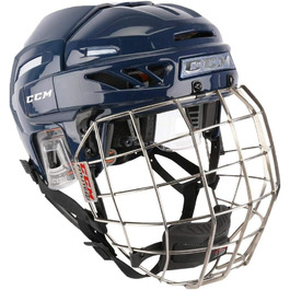 Хокейний шолом CCM Fitlite 3DS Combo, чорний, розмір S (46-56 см)