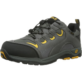 Дитячі трекінгові черевики Jack Wolfskin Ambition Texapore, 32 EU, чорний/жовтий