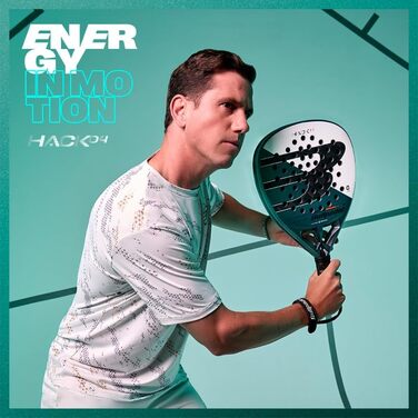 Ракетка для паделу Bullpadel Hack 04 25, темно-зелена, 370г, новинка