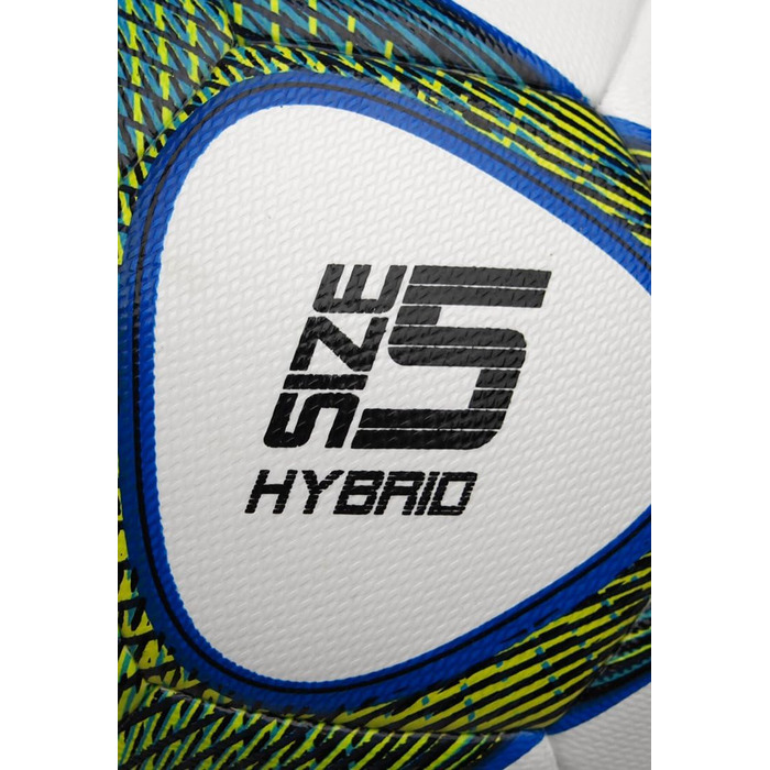 Футбольний м'яч Erima Hybrid Training, розмір 5, синьо-білий
