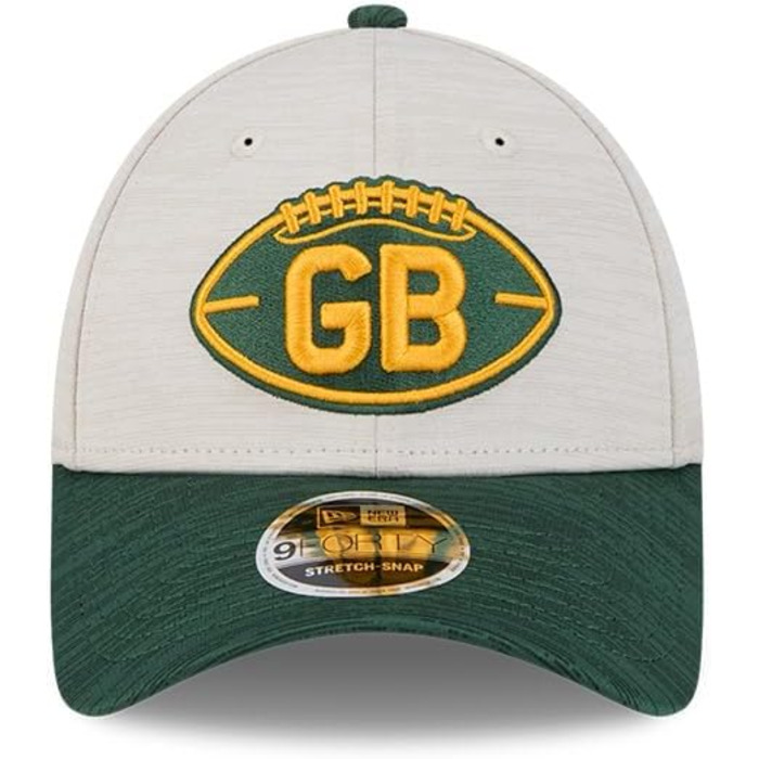 Кепка New Era NFL Sideline 9Forty Stretch Green Bay Packers, універсальний розмір