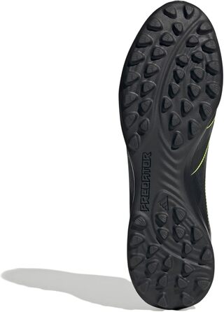 Футбольні бутси adidas Predator League J для газону (42 EU, чорний/карбон/лимонний)