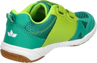 Дитячі спортивні зала-тенісні кросівки Lico для залу (30 EU, зелений лемон)