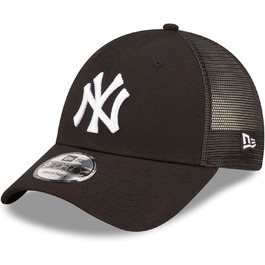 Кепка New Era New York Yankees MLB 9Forty Trucker Чорно-біла, Регульована, One-Size