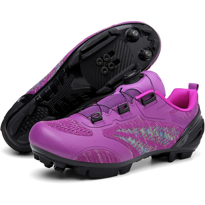 NGARY Велосипедні шкарпетки MTB, спортивні шкарпетки для гірського велосипеда, дихаючі, сумісні з SP 2, для активного відпочинку (38 EU, F)