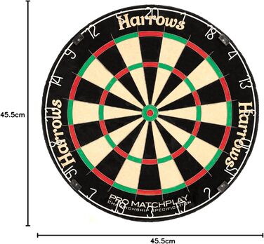 Дартс дошка Harrows MARDLE Matchplay, професійна, F/S
