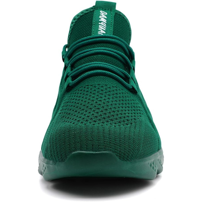 Чоловічі спортивні кросівки для бігу, тенісу, занять фітнесу та прогулянок. Легкі, дихаючі, темно-зелені (42 EU)