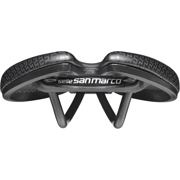 Велосипедне сідло Selle San Marco Aspide Short O-fit Dynamic, чорне, унісекс, для дорослих