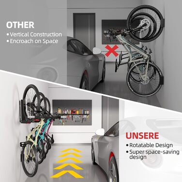 Настінна тримач для велосипеда Urban Deco - поворотний, до 40 кг