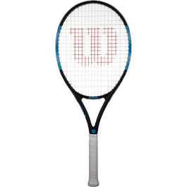 Тенісна ракетка Wilson Ultra Elite 105 для дорослих, розмір ручки 2 (4 1/4''), чорна/синя/біла