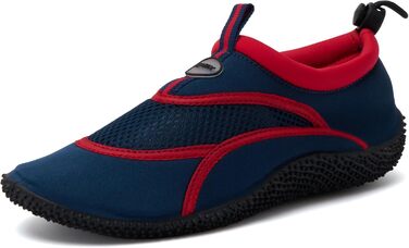 Шкарпетки для плавання JOMIX: аквашузи для жінок, чоловіків та дітей. Зручні, швидковисихаючі, для басейну, пляжу, серфінгу. Розмір 38 EU. Кольори: морський, червоний.