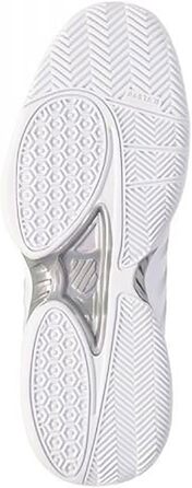 Тенісне взуття K-Swiss Receiver V для чоловіків (42 EU, білий, Peacoat, Silver)