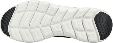 Жіночі кросівки Skechers Flex Appeal 5.0 — Спортивне взуття з дихаючої сітки, чорні з рожевою обробкою (розмір 39.5 EU)