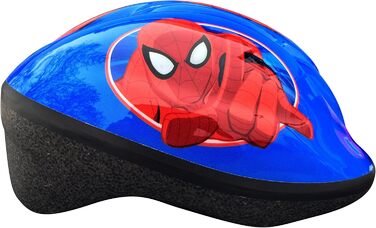 Дитячий шолом із регульованою талією, наколінники та налокітники Spiderman, синій