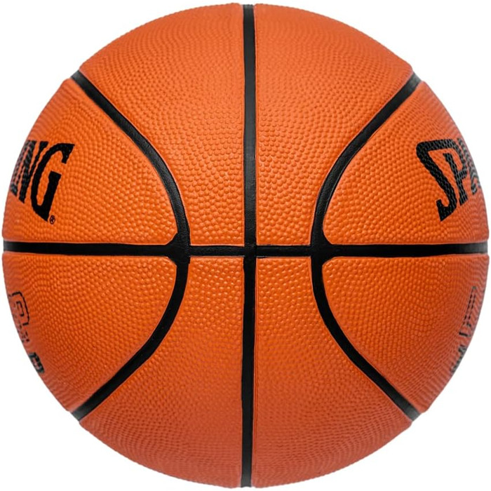 Баскетбольний м'яч Spalding TF-50 розмір 5, гумовий, для вулиці, антиковзний, помаранчевий, для початківців, офіційна версія 2022