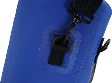 Водонепроникний мішок Cressi Dry Bag 10 LT для дайвінгу, плавання, риболовлі, каякінгу, рафтингу, кемпінгу та сноубордингу (з блискавкою, блакитний)