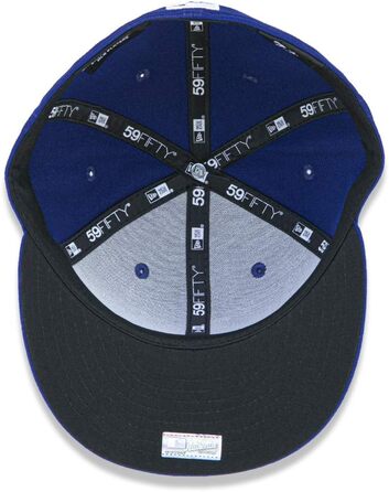 Кепка New Era 59Fifty Authentic Los Angeles Dodgers, синій колір, розмір 62