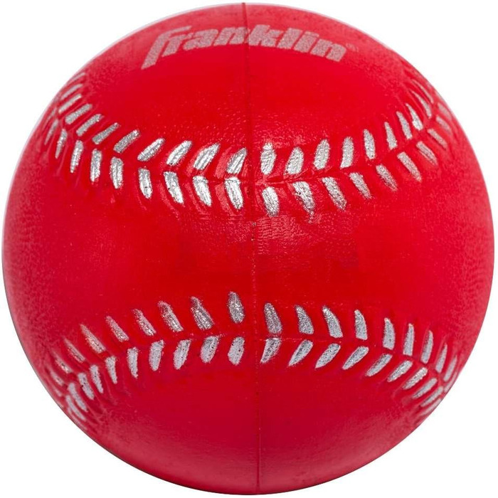 Рукавичка для бейсболу Franklin Sports RTP Kinder Teeball (червона, для правшів) + м'яч - дитячий набір для ті-болу