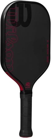 Падл для піклболу WILSON Blaze Tour, чорний/червоний, ручка 6,4 см