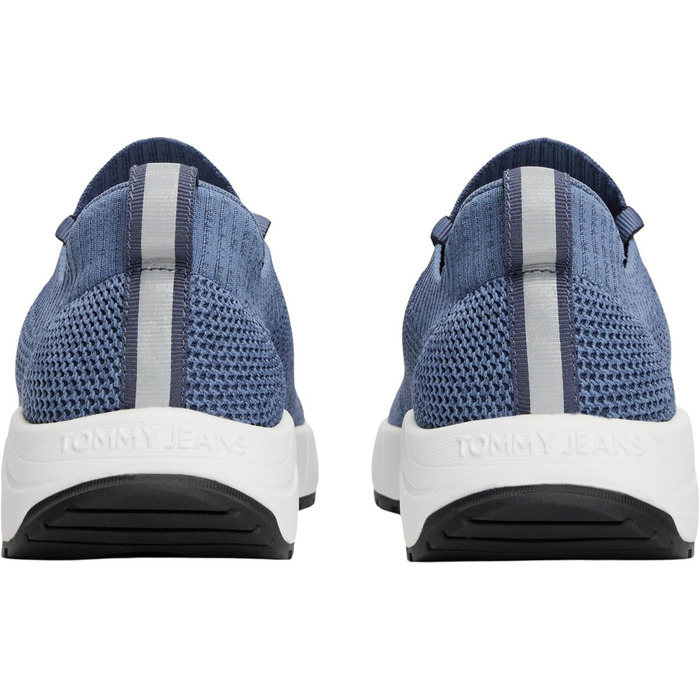 Футболка Tommy Jeans Runner Knitted Em0em01580 (42 EU, Сіро-блакитний)