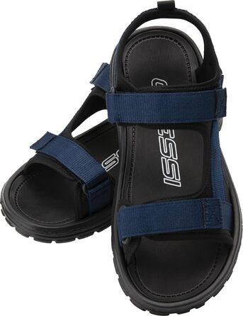 CRESSI Pete Sandal - Унісекс сандалі Cressi Pete для пляжу та води, чорно-синій, 37 EU