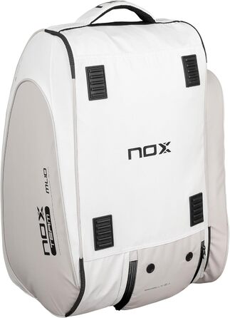 Сумка для падел Nox ML10 Team Bpml10tewhgr Біла - Професійна сумка для ракет та аксесуарів