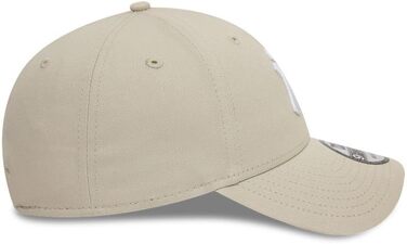 Кепка New Era New York Yankees MLB League Essential 9Forty, бежево-біла, універсальний розмір