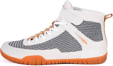 Черевики для боротьби, боксерські, фітнес, важкої атлетики та пауерліфтингу з плоскою підошвою (42 EU, Бежевий)