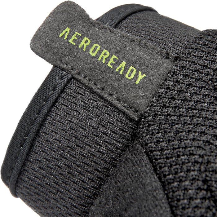Рукавиці для тренувань Adidas Essential Aeroready (XS, Зелені) - вологовідвідні, з м'якою шкіряною долонею