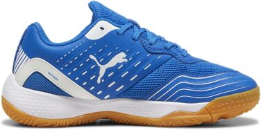 Дитячі унісекс кросівки для залу Puma Solarflash III Jr Indoor Court Shoe, синій/білий, розмір 28 EU