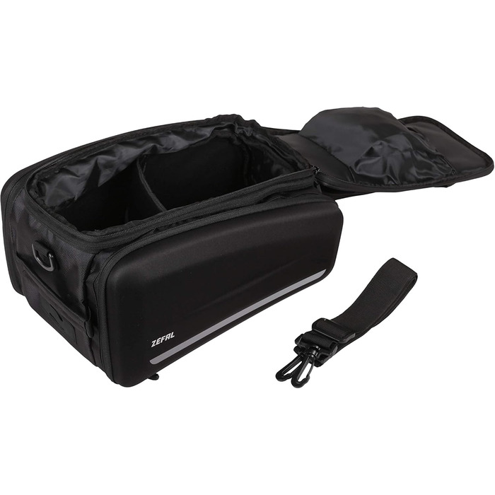 Сумка на багажник для велосипеда ZEFAL Z Traveler ZF 7049 B, водонепроникна, чорна