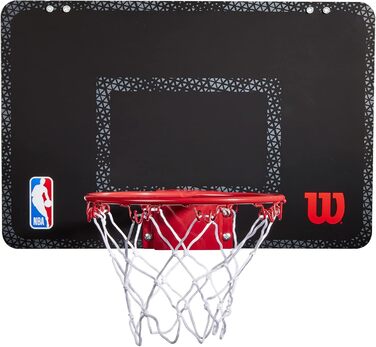Міні-баскетбольне кільце Wilson NBA для дорослих, чорне, універсальний розмір