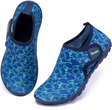 Дитячі шкарпетки-тапочки Raqua для плавання та відпочинку, розмір 28-37, дихаючі, Shark Hdk1602