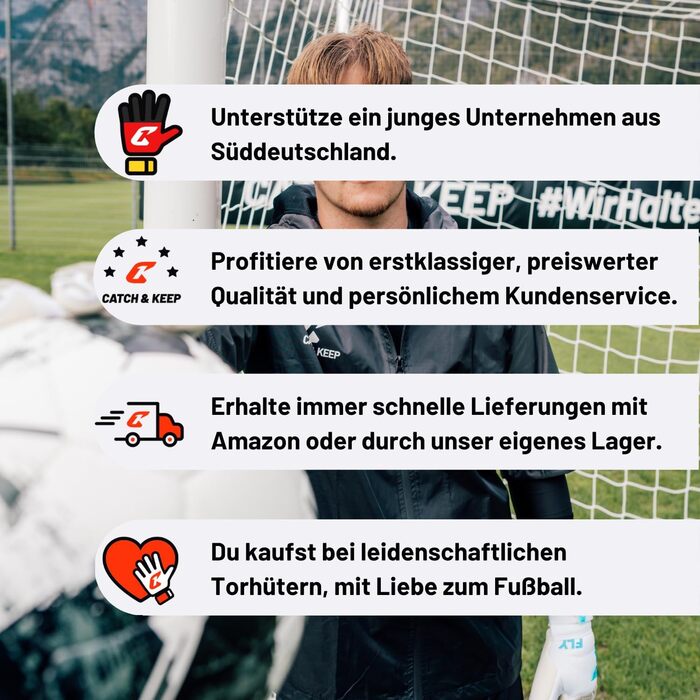 Воротарські рукавички CATCH & KEEP Fly Soul: Професійні, Octopus Grip, Hybrid Cut, дихаюча сітка, Punching Zone 3.0, білі