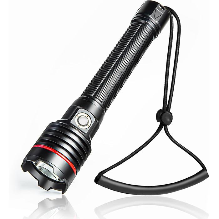 Ліхтар для дайвінгу LetonPower 2000 Lumen, 100м водонепроникний, з акумулятором Type-C, для дайвінгу та відпочинку на природі (Sm-26s)