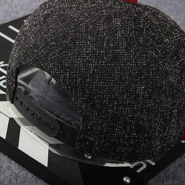 Дитяча кепка-бейсболка Belsen Hip-Hop з трикутним візерунком, чорна, універсальний розмір