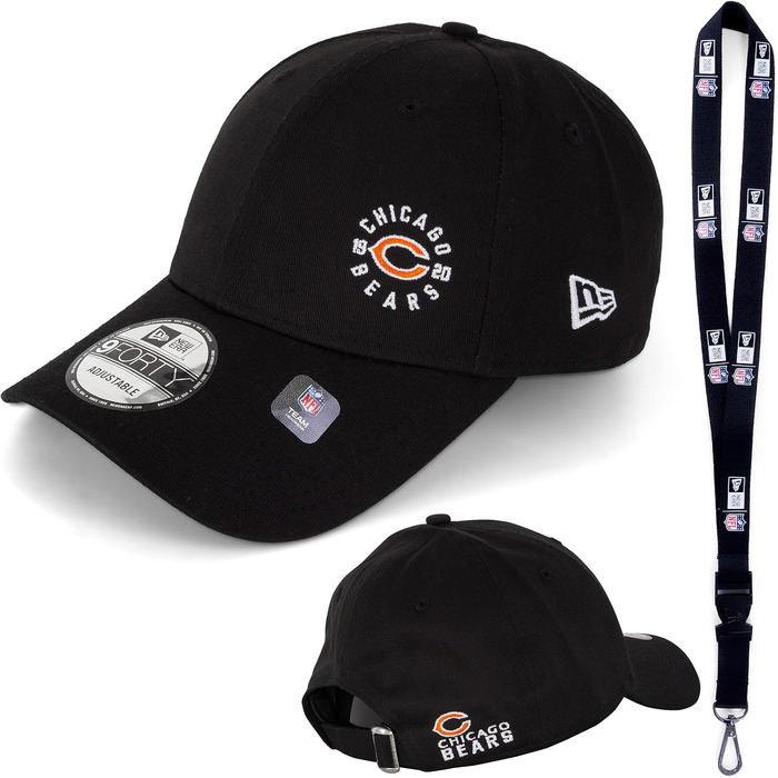 Кепка New Era NFL/MLB/NBA Flawless - Бейсболка з логотипом команди - Аксесуар - Лімітована серія, універсальний розмір (Chicago Bears)