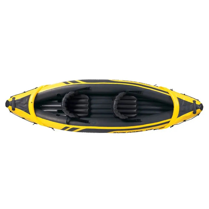 Надувний двомісний каяк Intex Explorer K2 з веслами та насосом, 68307
