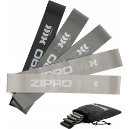 Набір фітнес-резинок Mini Band Zipro (5 шт.) для тренувань та реабілітації