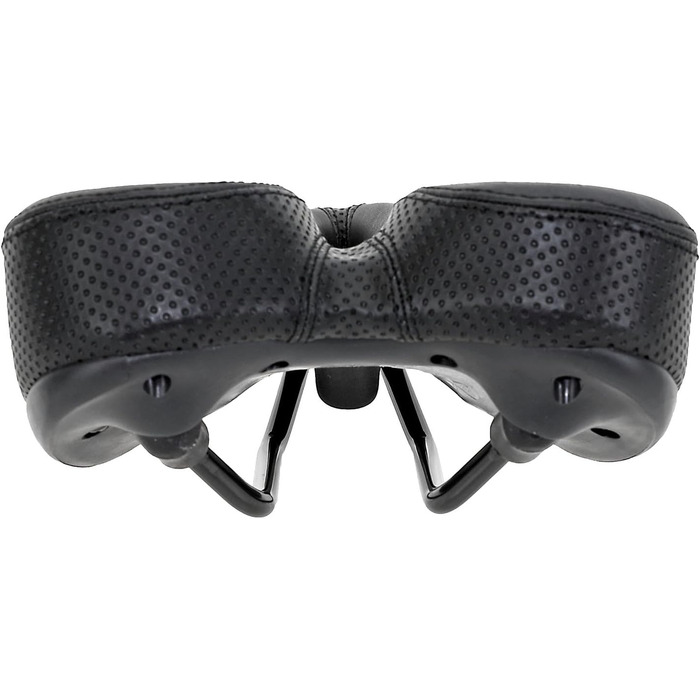 Велосипедне сідло Velo Basic Deep Channel 262x165 мм, чорне