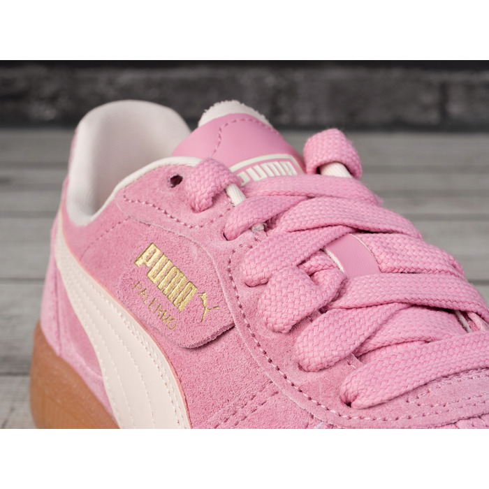 Жіночі спортивні кеди Puma на платформі, шкіряні, розмір 36