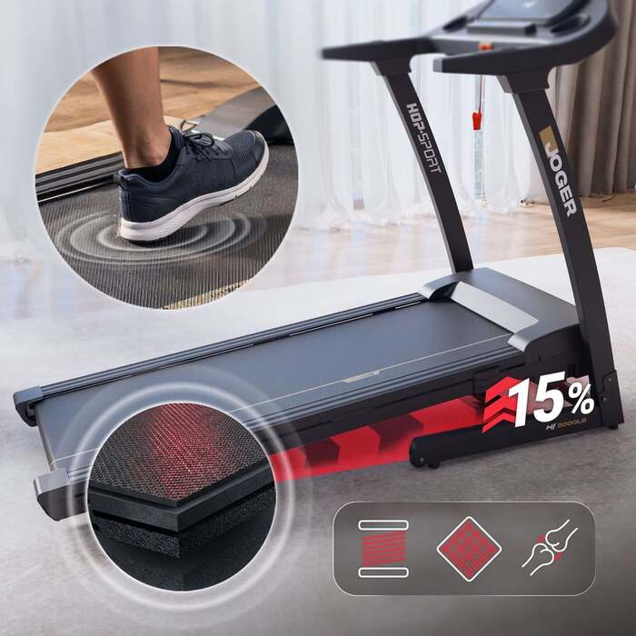 Бігова доріжка Hop-Sport HS-2000LB Joger