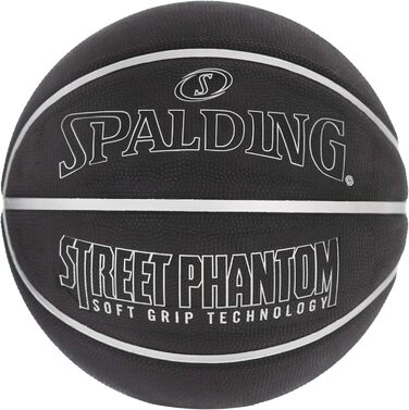 Баскетбольний м'яч Spalding для вулиці, міцна гума, для асфальту та бетону, розміри 74,9/72,4/69,8 см