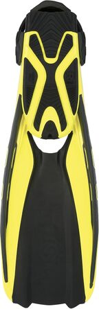 Ласти AQUALUNG PHAZER для дорослих, жовті, інноваційна Wave Rib технологія, гідродинамічний дизайн, для дайвінгу та снорклінгу, розмір L