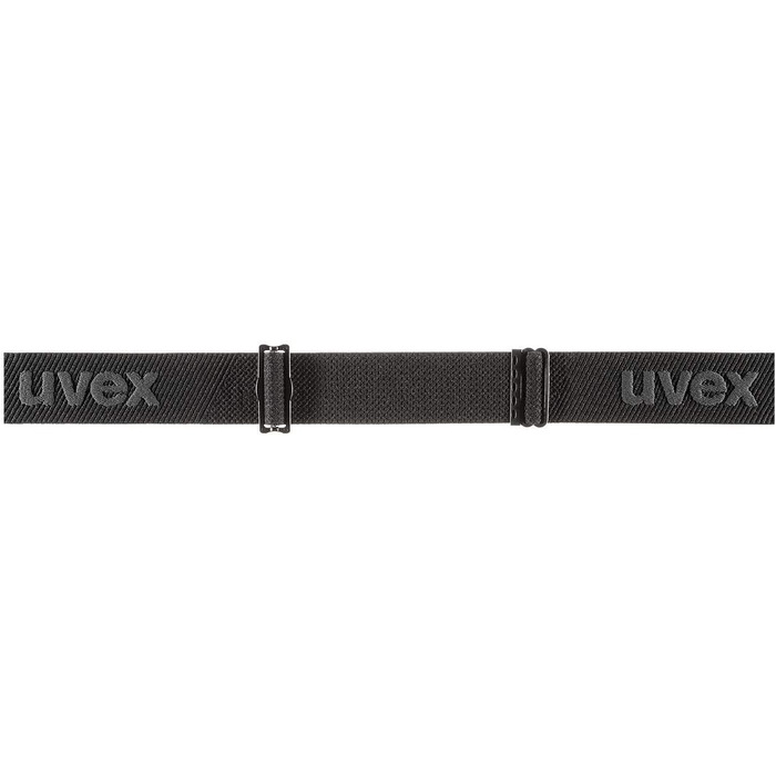 Універсальні лижні окуляри Uvex G.gl 3000 Top, чорні/червоні, захист від ультрафіолету, матові, лінзи red-clear, унісекс, розмір універсальний